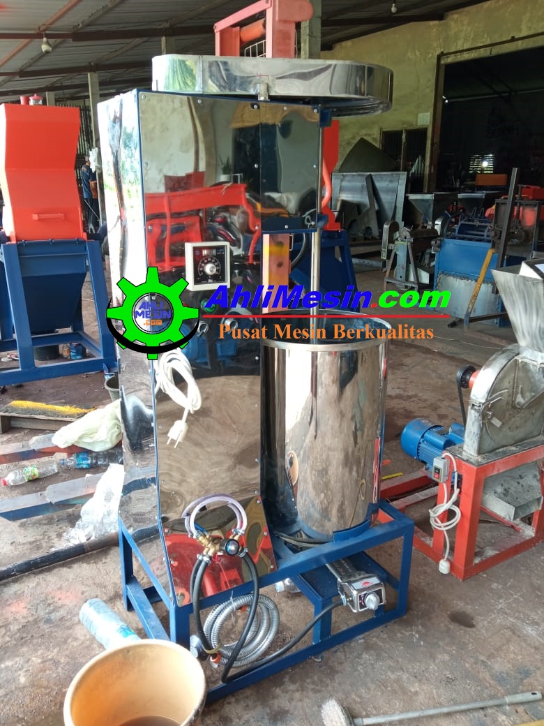 mesin mixer pemanas minyak kelapa